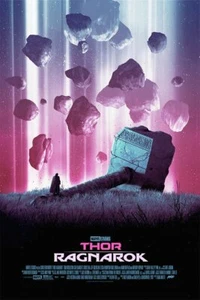 Thor Ragnarok Mondo Poster Kunstdruck Daniel Taylor Hammer Marvel Film Hemsworth - Bild 1 von 1
