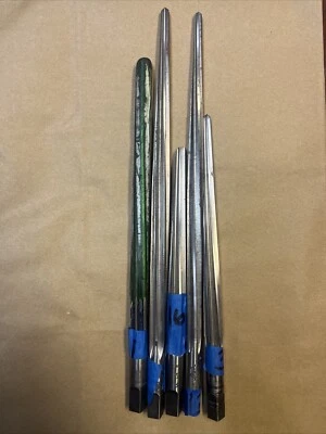 Variedad de escariadores GTD - cónicos, morse, espirales, rectos - usados  Foto 1 de 4