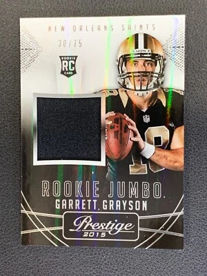 Garrett Grayson Rookie Jumbo 30/75 Prestige 2015 RJJ-GG - Image 1 of 4