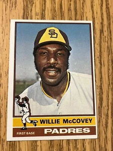 1976 Topps Willie McCovey San Diego Padres #520 - C2 - Bild 1 von 4