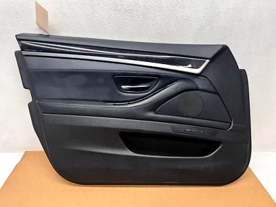 11-16 BMW 535I 528I 550I F10 FRONT LEFT DRIVER SIDE INTERIOR DOOR PANEL, LOT3388 Foto 1 de 4