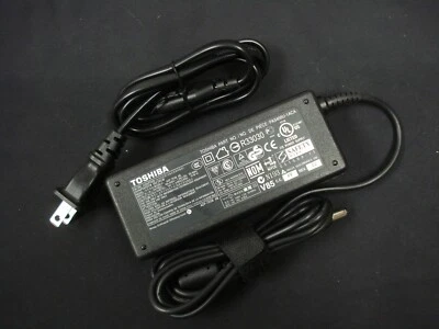 OEM TOSHIBA 75W AC ADAPTER 19V 3.95A ADP 75SB AB BB PA3715U-1ACA PA3468U-1ACA - Image 1 of 4