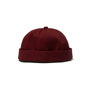 Hombres Calavera Marinero Sombrero Sin Almas Hip Hop Puño Enrollado Gorro Gorra Ajustable Retro - Imagen 1 de 12