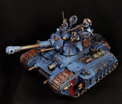 Корпус смерти Крига Рогал Дорн боевой танк окрашенный Warhammer 40k Militarum #1 - Изображение 1 из 4