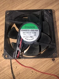 SUNON EE80251S1-0000-A99 12V 1.7W 8CM 8025 2-wire cooling fan - Bild 1 von 3