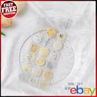 18pcs Fire Paint Stamp Stickers Creative DIY Cute Scrapbooking Stickers (Yellow)