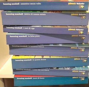 Henning Mankel - Polizieschi - 8 titoli in descrizione - singoli o multipli - Foto 1 di 17