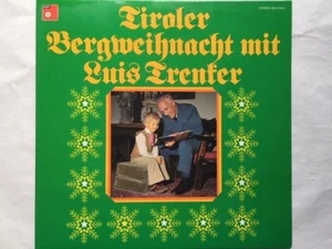 Luis Trenker - Tiroler Bergweihnacht - Original LP aus 1974 - NEUWERTIG - Bild 1 von 1