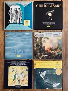 FISCHER DIESKAU OPER LIEDER .. KLASSIK CLASSIC 12x LP SCHALLPLATTE SAMMLUNG - Picture 1 of 18