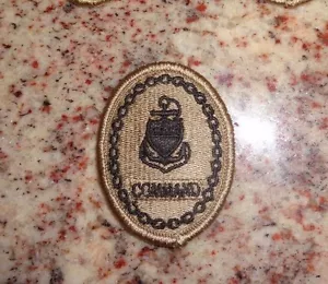 U.S.Coast Guard, Abzeichen, Stoff, Wüste, Chief Petty Officer Command Badge - Bild 1 von 1