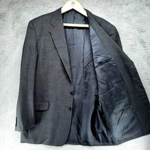 JOSEPH ABBOUD FOR NORDSTROM Wool Blend Blazer Sport Coat Gray Mens 48R - Picture 1 of 22