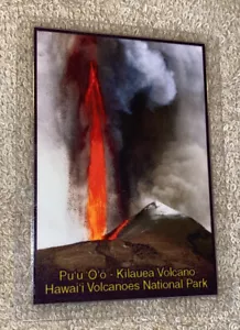 Hawaii Volcanoes National Park 2" X 3" Fridge / Locker Magnet. - Picture 1 of 4