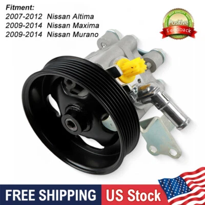 Power Steering Pump For Nissan Murano 2009-2014 Nissan Altima 2007-2012 21-5485 Foto 1 de 4