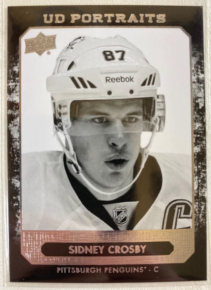 2014-15 Upper Deck UD Portraits Sidney Crosby #P-28 Pittsburgh Penguins - Image 1 of 2