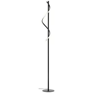 Brilliant Lampe Eunice LED Standleuchte 1,5m schwarz matt Metall/Kunststoff schw - Bild 1 von 4