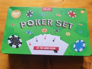 Brand New 300 Piece Poker Set Let The Games Begin - Picture 1 of 3