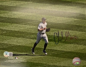 Chad Green New York Yankees Autographed Signed 8x10 Running to Mound Beckett - Picture 1 of 1