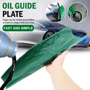 Foldable Flexible Oil Draining Oil Guide Plate Gasoline Filling Tools - Picture 1 of 15