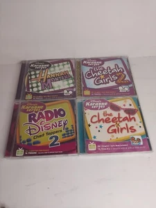 Disneys Karaoke Series CD lot of 4: Hannah Montana Cheetah Girls 2 Chart Toppers - Picture 1 of 24