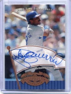 2005 Upper Deck Past Time - PEDRO GUERRERO - Autograph - LOS ANGELES DODGERS - Picture 1 of 1