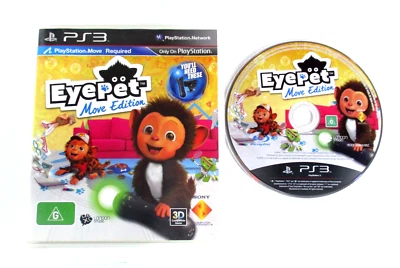 Eyepet Move Edition 3D Compatibility PS3 Game Manual G PAL R4`2010 Sony Tested - Image 1 of 4