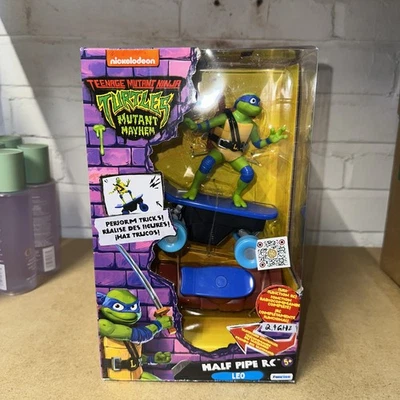 FUNRISE TMNT Mutant Mayhem - Half Pipe RC Leo Remote Control Skateboarding Toy unopened