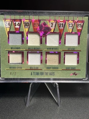 2025 Leaf Seasons in the Sun A Team For The Ages Giants /7 - Image 1 of 3