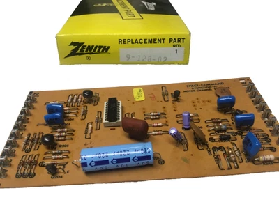 Zenith Part No A-12365-01 TV Space Command TV Channel selector faceplate New Nos - Image 1 of 2