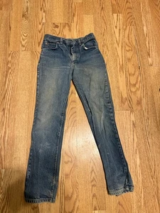 Vintage Lee Blue Jeans Kids Size 14 REG.  Made in USA - Picture 1 of 7