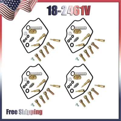 4x Kits de reparación de carburador para Kawasaki KZ550 GPz LTD ZX550 K&L 18-2461V Foto 1 de 4