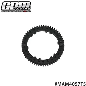 GPM Carbon Steel Center Diff Spur Gear 57T/0.8Mod ARRMA 1/8 Mojave 4S Outcast V2 - Picture 1 of 6