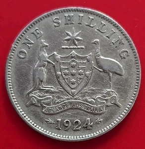 Australia 1924 Shilling - Foto 1 di 2