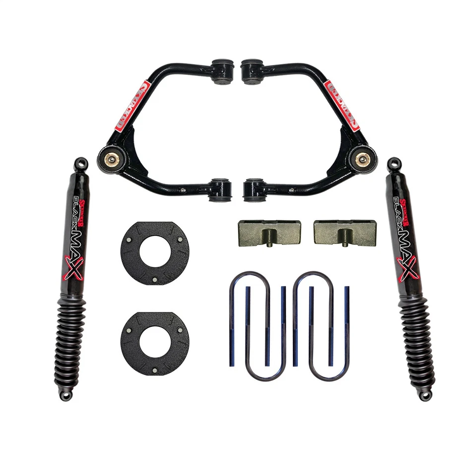 Kit de elevación de suspensión Skyjacker C19350MPB con amortiguador para Sierra 1500 Silverado 1500 Foto 1 de 1