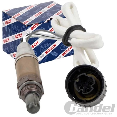 BOSCH Sonde Lambda de Régulation avant Kat Convient pour BMW E30 E36 M3 5 E34 - Photo 1/3