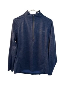 Men's Vineyard Vines Sankaty Performance 1/4 Zip Pullover, Nautical Navy, Size S - Picture 1 of 9