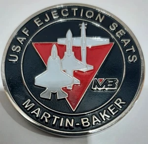 USAF CHALLENGE COIN F-35, T-38 MARTIN BAKER EJECTIONS RMO CHALLENGE COIN - Picture 1 of 2