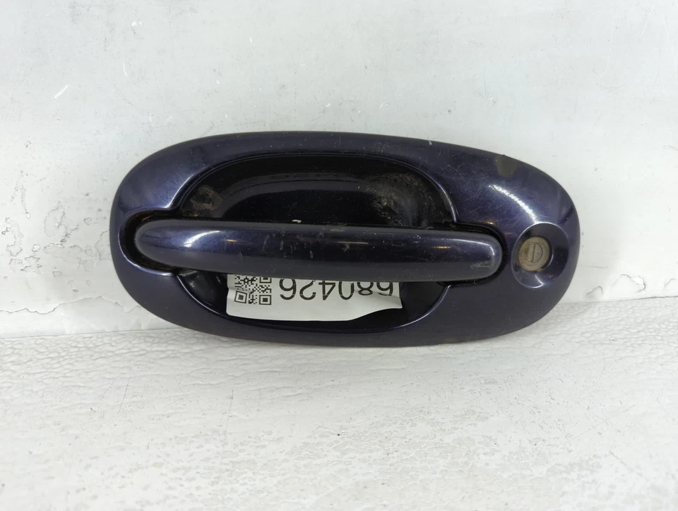 Dodge Caravan 1999 conductor manija de puerta delantera izquierda conjunto exterior púrpura NDPBI Foto 1 de 4