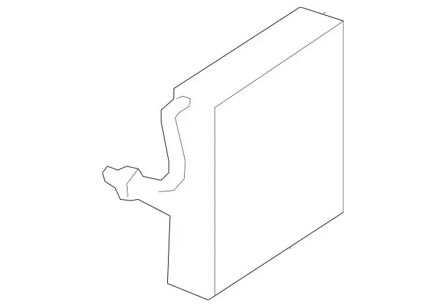 Genuine Mercedes-Benz A/C Evaporator Core 221-830-03-58 - Image 1 of 1