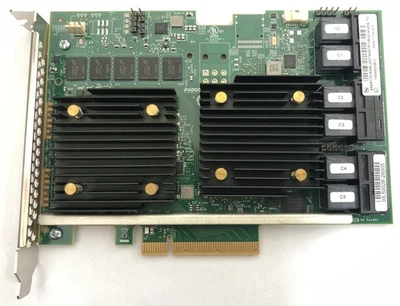 Lenovo ThinkSystem 930-24i 4GB Flash 12GB PCIe x8 RAID Adapter FRU P/N: 01KN509 - Image 1 of 4