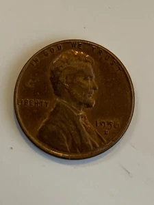 Moneda de un centavo de trigo 1956 D EE. UU. - Imagen 1 de 2