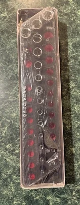 Snap On 19 pc 1/4" Dr. 1/8"-5/8" Shallow, Semi Deep, Deep Socket Set 119STMSYFRX - Image 1 of 3