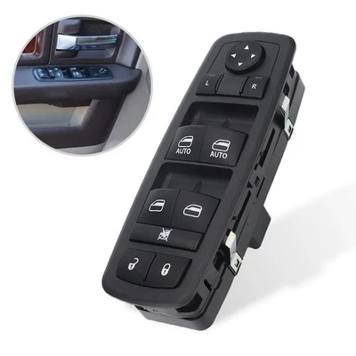 Interruptor de Janela de Energia do Lado do Motorista Para 2009 2010 2011 2012 Dodge Ram 1500 2500 3500 - Imagem 1 de 4