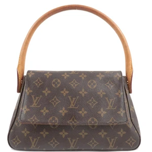 Authentic Louis Vuitton Monogram Mini Looping Shoulder Bag M51147 F/S - Picture 1 of 20