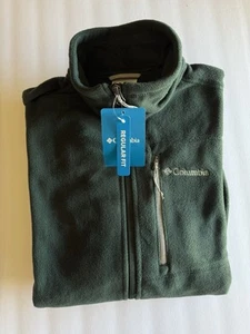 Columbia Man’s Ascender Softshell Jacket - Green Small New - Picture 1 of 4