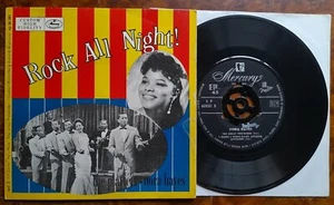 Film soundtrack "Rock all night" EP+PS Italy Platters Nora Hayes US 50's Doo Wop - Picture 1 of 2