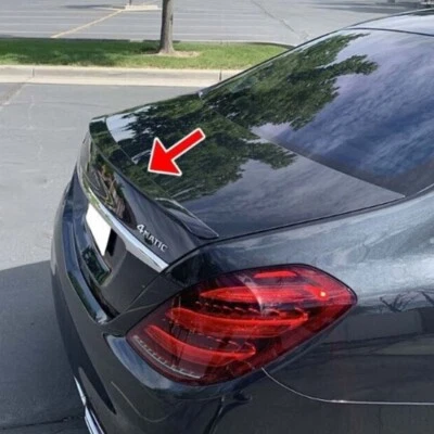 UNPAINTED FITS FOR MERCEDES BENZ W222 S63 4D REAR OE TRUNK SPOILER 2014-2020 - Imagem 1 de 4