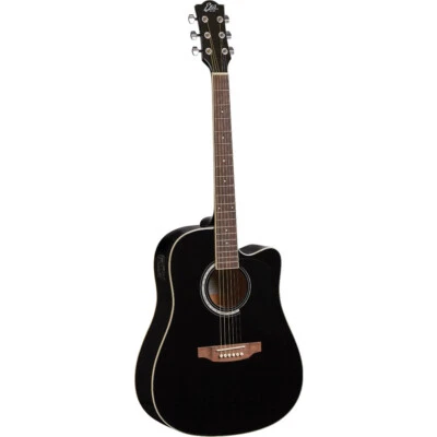 EKO RANGER CW EQ BLACK CHITARRA ACUSTICA 6 CORDE ELETTRIFICATA NERA - Immagine 1 di 4