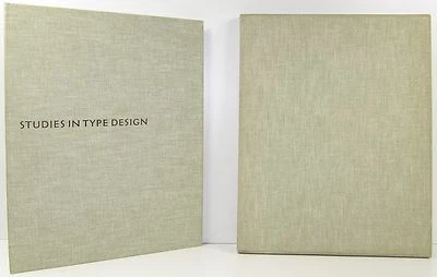 RUDOLPH RUZICKA Studies Type Design Alphabets Random Quotations Dartmouth 1968 - Image 1 of 4