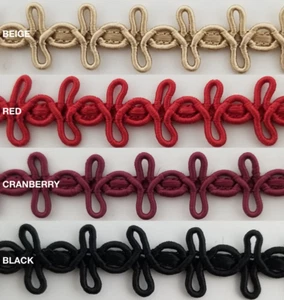 5/8" Designer Braid Gimp Trim - 18 Continuous Yards - Many Colors! MADE IN USA! - Picture 1 of 9