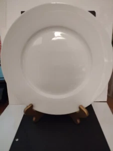 Piatto da portata Ralph Lauren Club in porcellana 11" tutto bianco - Foto 1 di 4